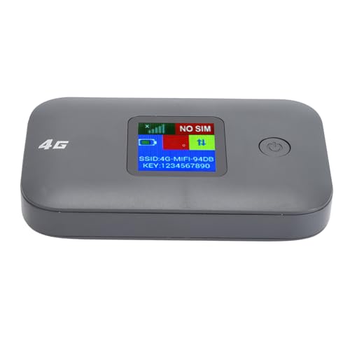Image of Portable 4G Router Fast and Secure Connection for Mobile Phones Computers ABS Built in Battery
