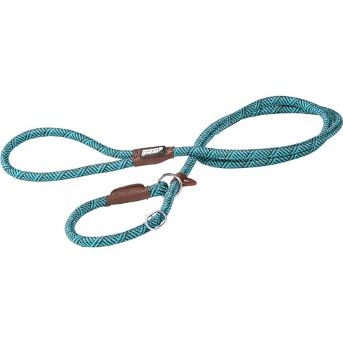 Image of Forever Friends Extremely Durable Dog Rope Leash, Mountain Climbing Rope Lead, Strong, Sturdy Comfortable Leash Supports The Strongest Pulling Large Medium Dogs 6 feet, Blue