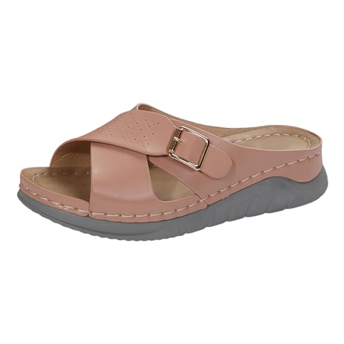 Chaussures d'été orthopédiques à talons et semelle antidérapante