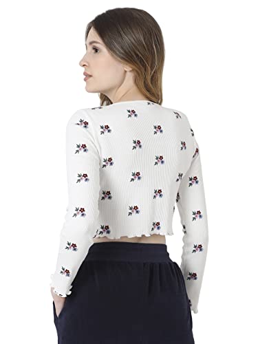 Image of VERO MODA Women's Cotton Blend Regular Fit Top