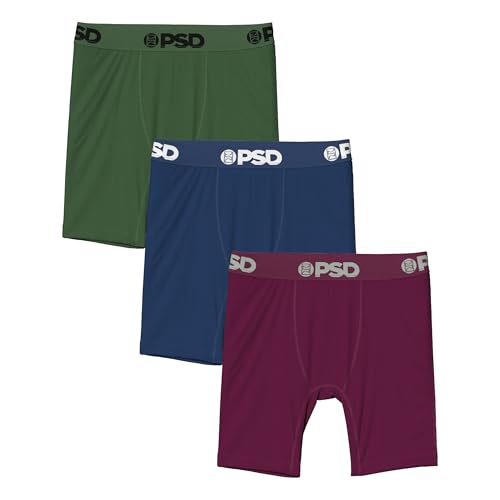 Image of PSD Underwear Youth Boys Boxer Brief - Various Print Comfortable Active Underwear for Boys, Kids Boys Underwear Packs
