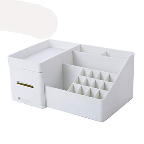Scatola portaoggetti per cosmetici Cassetto in plastica Scatola portaoggetti per cosmetici Tipo Rossetto da ufficio Custodia per gioielli Scatola portaoggetti per pelle 30 * 19,5 * 13 cm Scatola