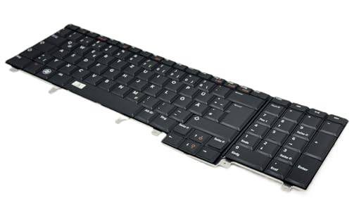 T-ProTek DE – Clavier noir sans souris, sans éclairage, compatible avec Dell Precision M4800