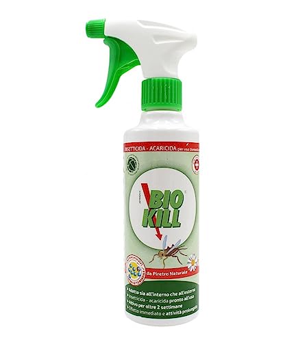 Enpro Italia Bio Kill da piretro Naturale - Insetticida/Acaricida 375 ml