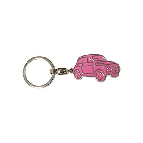 Fiat 500 Key Case, Pink (Pink) - FIKR17 Cover
