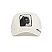 Goorin Bros. The Panther White A-Frame Adjustable Trucker Cap - One-Size