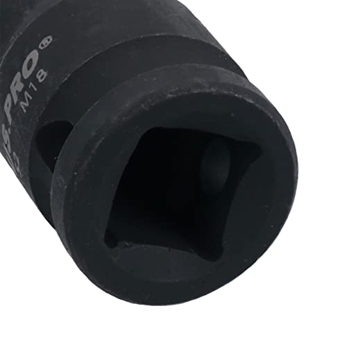 Coffret de douilles cannelées mâles M14 M16 M18 pour outils à choc - 3