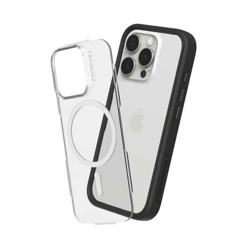 Funda RhinoShield Mod NX MagSafe iPhone 16 Pro anticaídas con imán potente y trasera modular