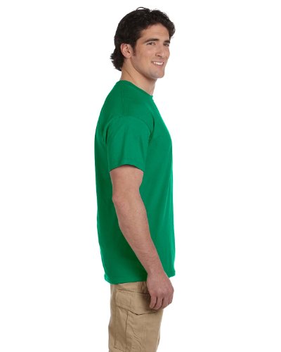 Gildan Mens Ultra Cotton 6 Oz. T-Shirt(G200)-Kelly Green-4Xl #TOP3