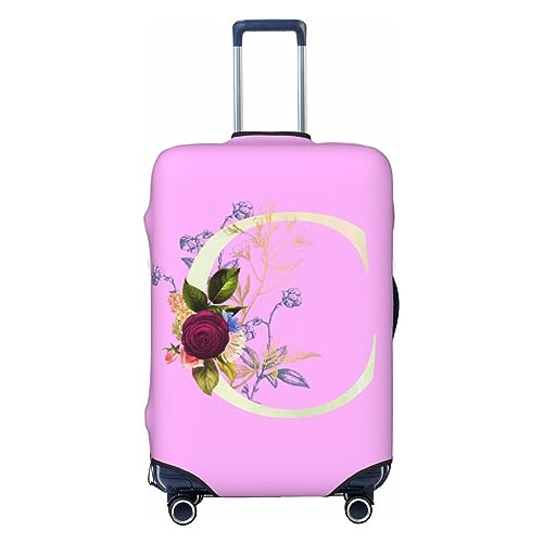 FCQIANKM �t�����[ ���b�g A �z���C�g ���Q�b�W�J�o�[ ���� �L�k�� ���h�~ ����\ �X�[�c�P�[�X�J�o�[ 18-21�C���` �X�[�c�P�[�X�J�o�[, �t�H�[������C�B, XL (29-32 inch suitcase), �t�H�[�������B