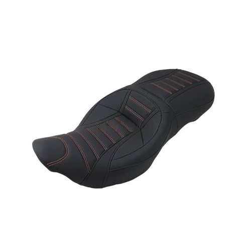 Asiento de cuero sintético para dos conductor y pasajero que elimina el dolor lumbar