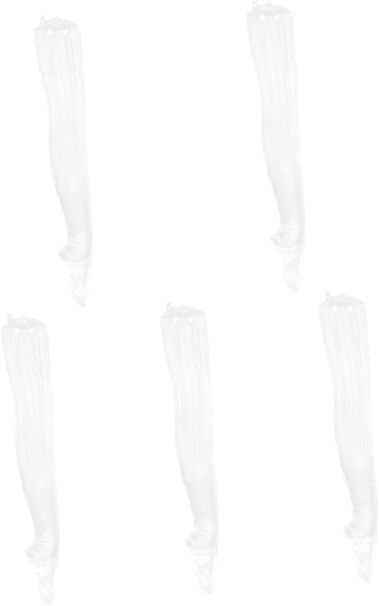 Tofficu 5pcs Inflatable Female Mannequin Stockings Display Leg Model for Clothing