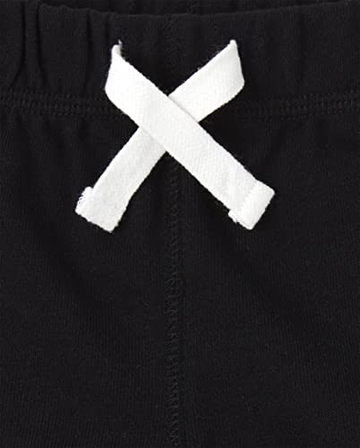 The Children's Place baby boys And Toddler French Terry Shorts, Black/Smoke Gray/New Navy 3 Pack, 12-18 Months US - image 3