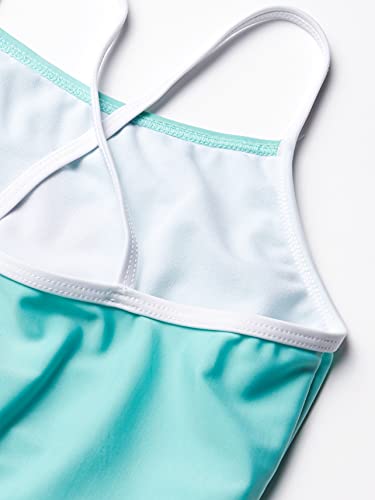 Image of Nautica Girls One-Piece Swimsuit with UPF 50+ Sun Protection, Quick Drying Bathing Suit