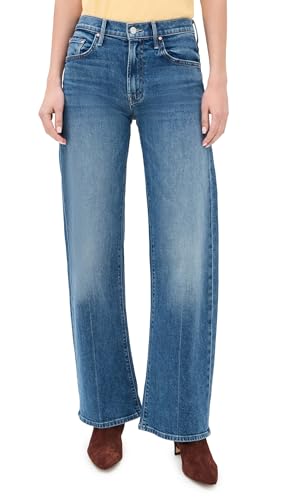 Mother Women's The Lasso Sneak Jeans, Get 2 Birds Stoned, 30