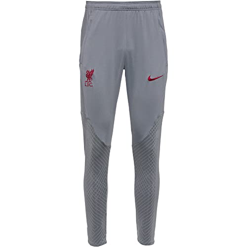 Nike Pantalon de survêtement pour homme, Gris fumé/rouge résistant, M