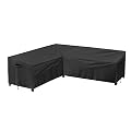 PureFit Outdoor Sectional Cover Waterproof L Shaped Patio Furniture Covers