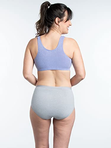 Fruit Of The Loom 12DBSBR-103-8 Women'S Beyondsoft Underwear, Super Soft Designed With Comfort In Mind, Available In Plus Size, Brief-Cotton Blend-12 Pack-Colors May Vary thumb #3