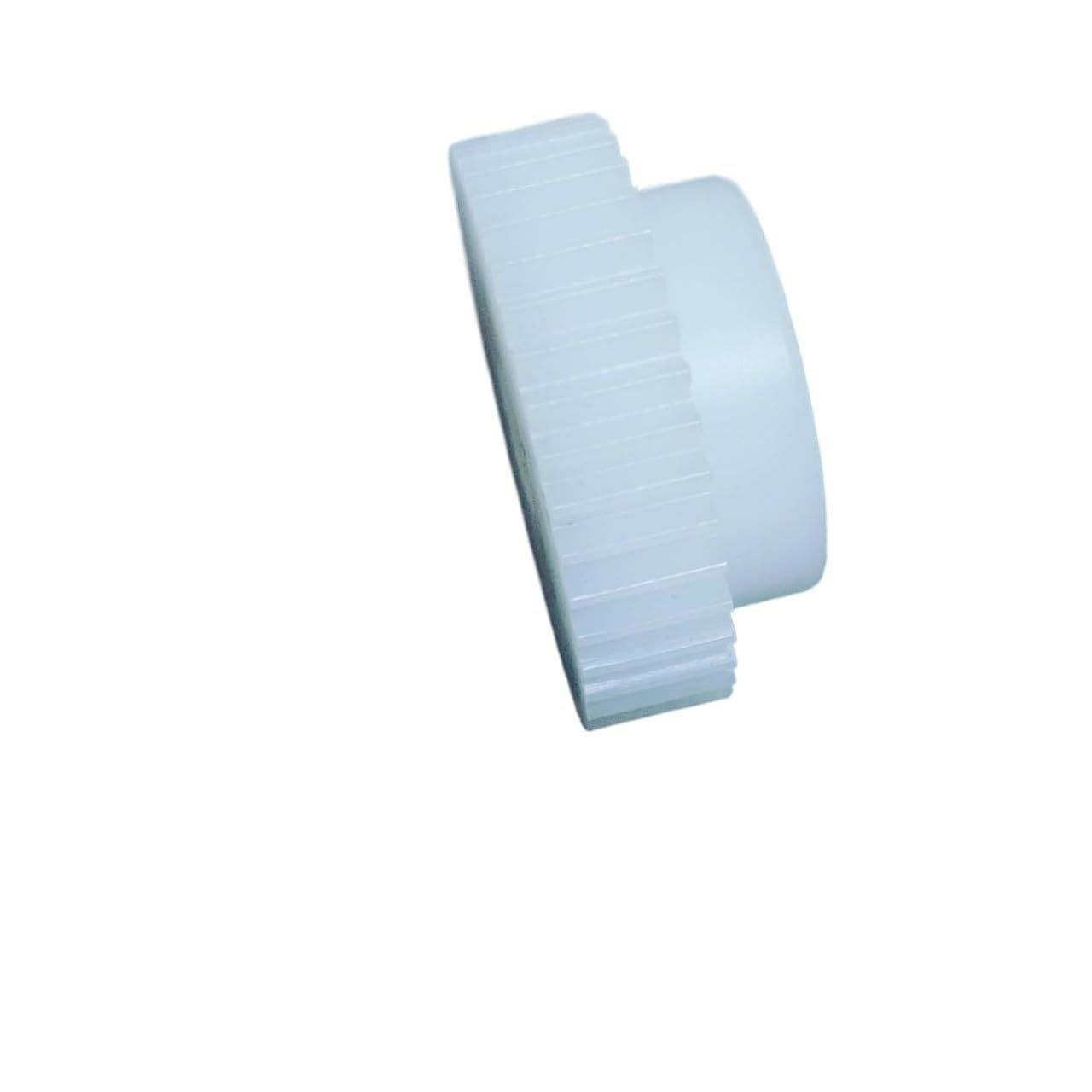 GTPBAO 1pcs Plastic POM Spur Gear with Step 0.8 Module 60 Teeth Straight Teeth Pinion 0.8M 60T Mechanical Cylindrical Gear Steering Hardware(7mm bore)