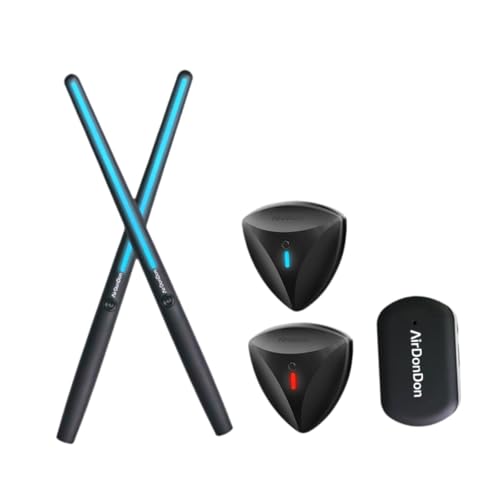 Baquetas electrónicas portátiles y set de percusión para niños 1