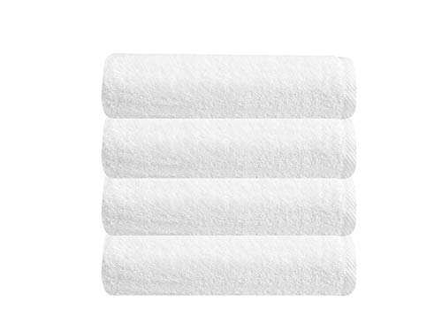 Classic Turkish Cotton Bath Towel Set - Thick and Soft Terry Cloth Hotel
