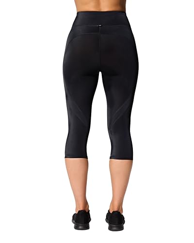 CW-X Women's Stabilyx 3.0 Joint Support 3/4 Capri Compression Tight, High-Rise Leggings with Back Phone Pocket for Running4