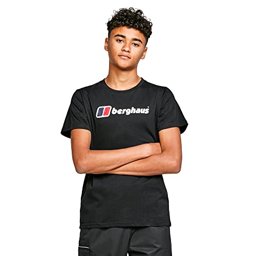 Berghaus - Berghaus Kids' Logo T-Shirt with Short Sleeves - Lightweight Active Fit for Hiking & Outdoor Recreation Clothing