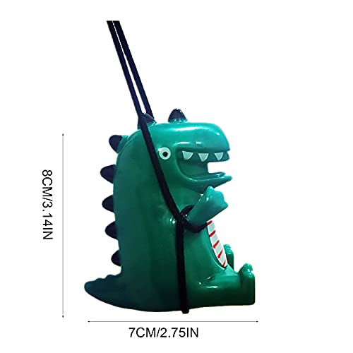 Swinging Dinosaur Duck Car Hanging Ornament, Arkutor Cute Swing Ducks On Car Rear View Mirror Pendant, Rearview Animals Decor For Interior Car Auto Decoration Ornaments Accessories #TOP4