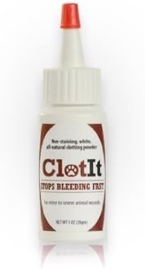 ClotIt Veterinary Blood Stopping Powder by Thouckmor