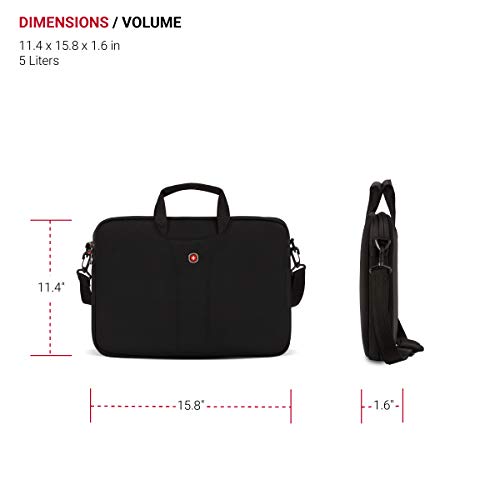 Wenger Legacy 15.6 Inch Ultra Computer Slimcase, Black, One Size by WENGER - Image 6