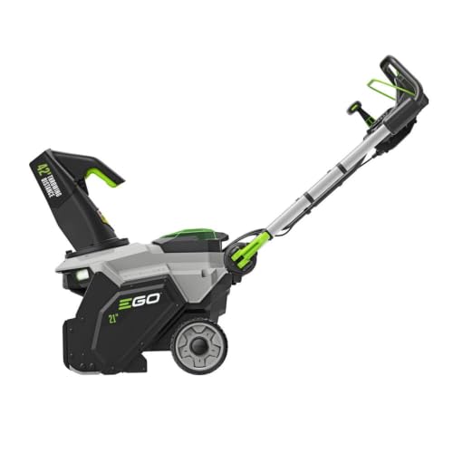 Image of EGO Power+ SNT2124 21 inch Single-Stage Snow Blower with Peak Power, (2) 6.0Ah Batteries and 550W Charger Included