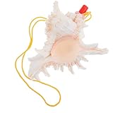 Pratique et décoratif : ce sifflet sert à la fois d'objet décoratif et d'outil pratique pour divers usages, trompette en coquillage, sifflet de conque décoratif