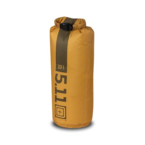 5.11 Tactical Ultralight Dry Bag 10L, Style 56846, Old Gold Yellow