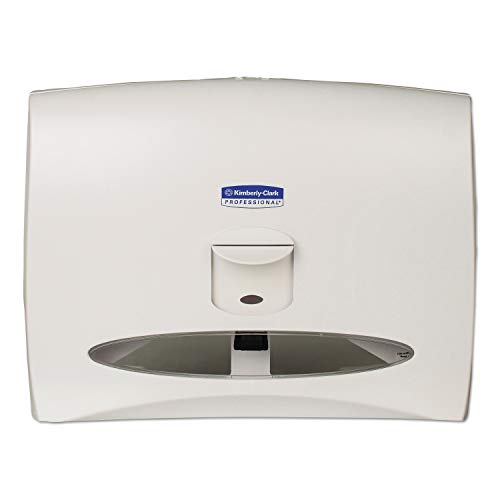 Scott 09505 Personal Seat Toilet Seat Cover Dispenser, 17 1/2 x 2 1/4 x 13 1/4, White #1