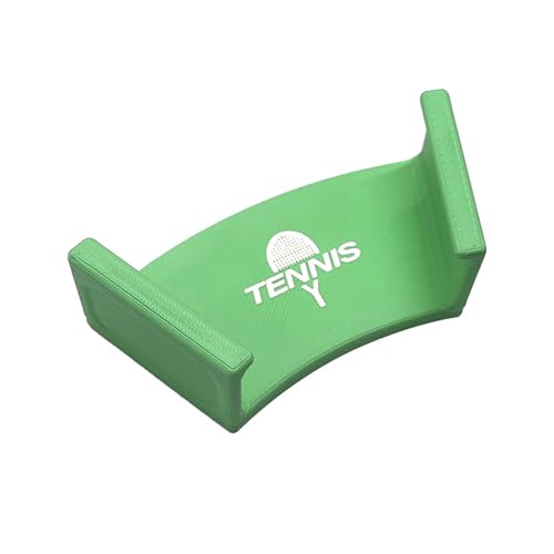 Tmboryuu Soporte de Pared para Raqueta Construcción Antideslizante para asegurar Equipos de bádminton de Tenis Prevención del Desgaste Ahorro de Espacio Vertical Organizadores de Raquetas Deportivas