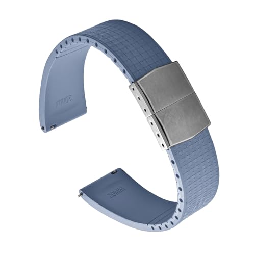 Bracelet de montre 20mm 22mm compatible avec Omega et Swatch, découpe sur mesure avec boucle
