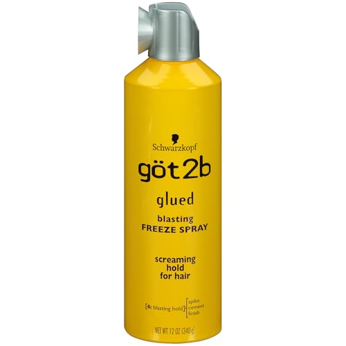 Got2b Glued Blasting Freeze Hairspray Aero, 12 Ounce (Pack of 6)