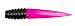 Bobby Garland Slab Slay'r Crappie Baits-Pack of 12 (2-Inch, Black/Pink)