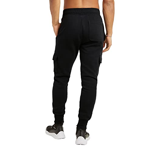 Champion Mens Cargo Joggers, Reverse Weave Fleece Cargo Pants for Men, Heavyweight, 30.5"2