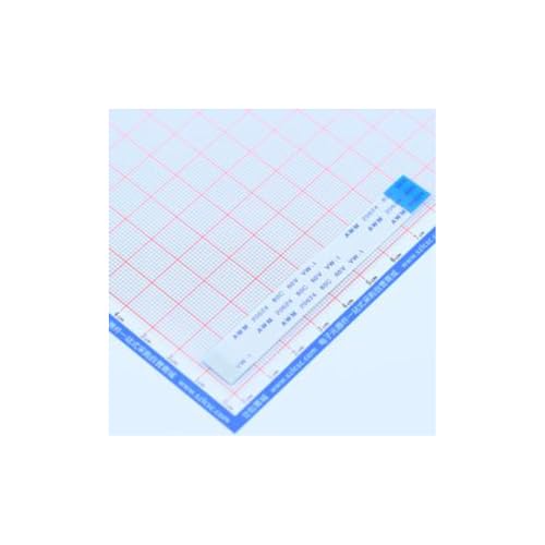 Yetibei FFC-Anschlusskabel, 20P-Rastermaß, 0,5 mm, Länge 8 cm, umgekehrter P = 0,5 mm, 10 Stück