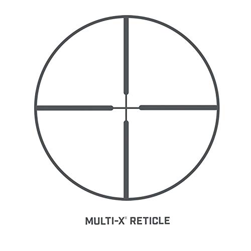 Bushnell 3-9X40 Matte Black Multi-X, Box 6 Language #TOP1