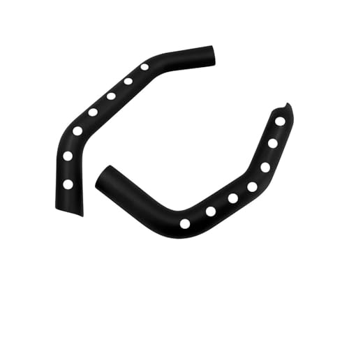 Bouclier thermique d'échappement moto en acier noir pour Sportster