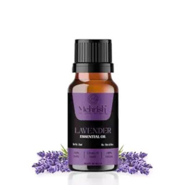Mehrish Lavender Essential Oil | 15ml Pack of 3 | 100% Pure & Natural Luxury Aroma Oil for Home Fragrance | Best for Aromatherapy | Helps in meditation | Used in Diffusers, Candles, Air Fresheners, Soaps - Image 2 thumbnail