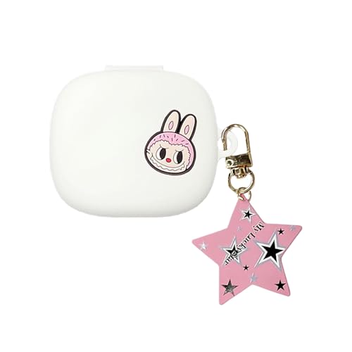 For Beats PowerBeats Pro2/Beats Fit Pro�p�̃P�[�X �J�o�[ ���� �ϏՌ� ����̃L�����N�^�[ �s���N �J���r�i�t�� (Beats Powerbeats Pro 2,03)