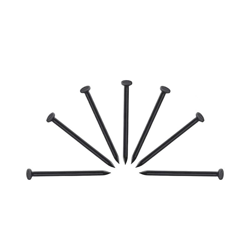 Clavos para hormigón M2.8 de acero templado negro 30mm tacos metálicos albañilería