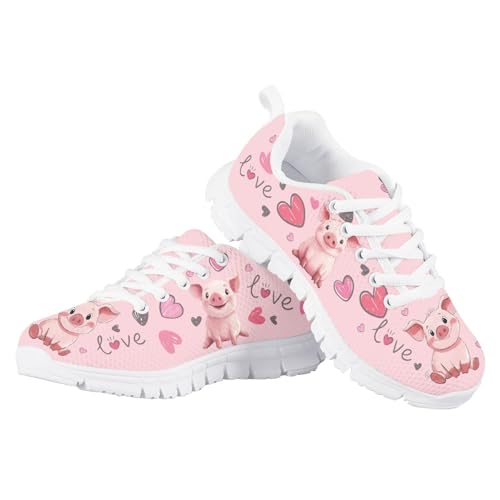 Boys Girls Tennis Shoes Cute Kids Lightweight Running Athletic Shoes Breathable Sneaker for Little Kid Big Kid