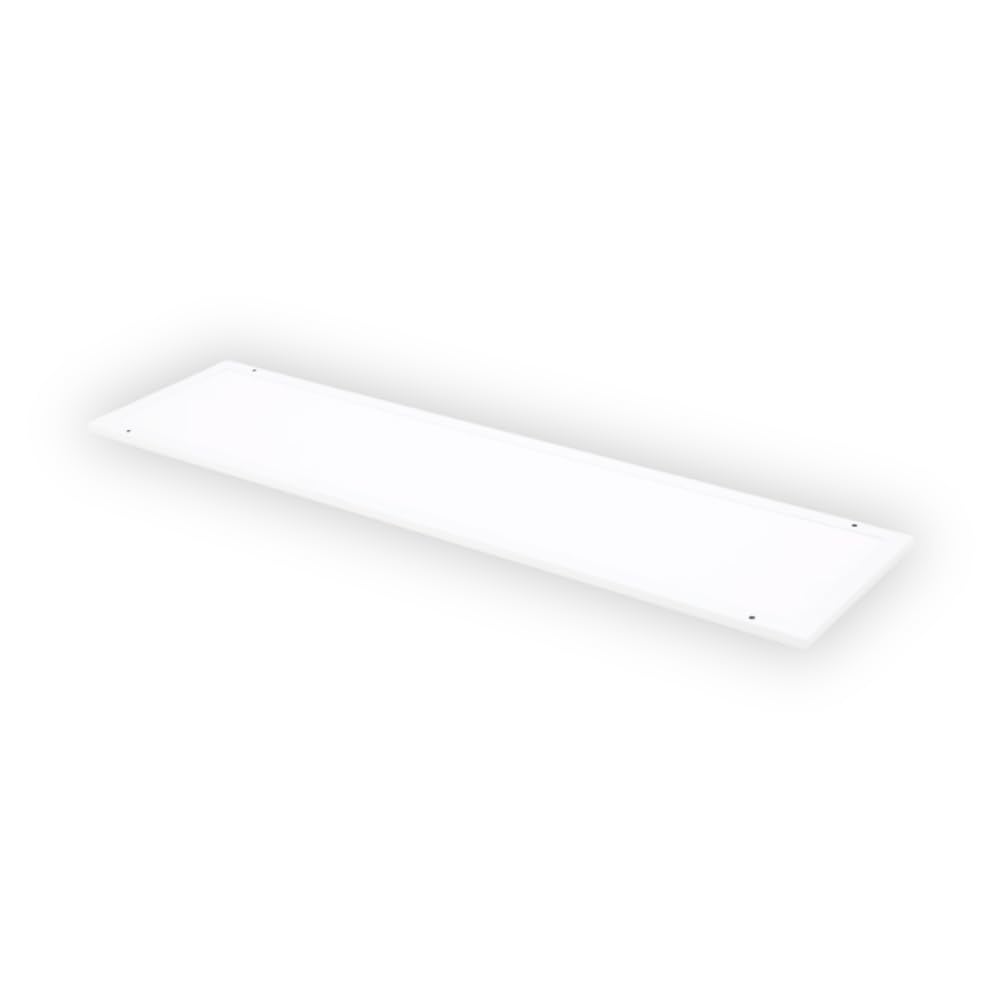 ENOVALITE LED Panel 120x30 cm ultraslim 4 Stück, flache Deckenleuchte 30W, 4000K Neutralweiß, 3300lm, UGR<19 blendfrei - 230V Deckenlampe Büro, Wohnzimmerlampe, Küchenlampe, Büroleuchten