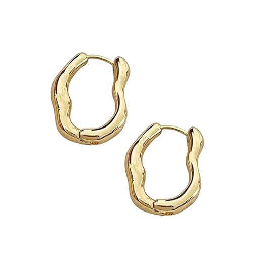 Fashionable Alloy Geometric Ear Clips Simple and Fashionable Earrings Jewelry for Daily Commute and Formal Event Ear Accessories