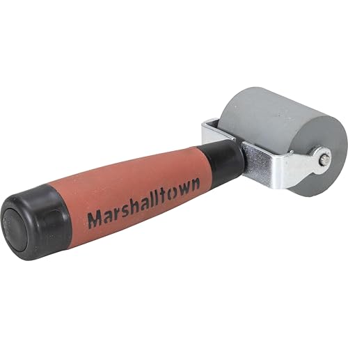 MARSHALLTOWN Paint And Wallcovering Seam Roller, 2 Inch flat Solid Rubber Installation Tool, Made in the USA, E54D - Image 2
