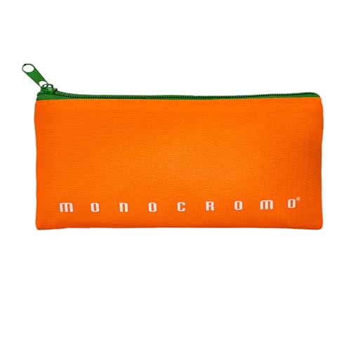 Pigna, Bustina in Tessuto R-Pet, MONOCROMO GREEN, 10x22 cm, Colore Arancio, 1 pezzo